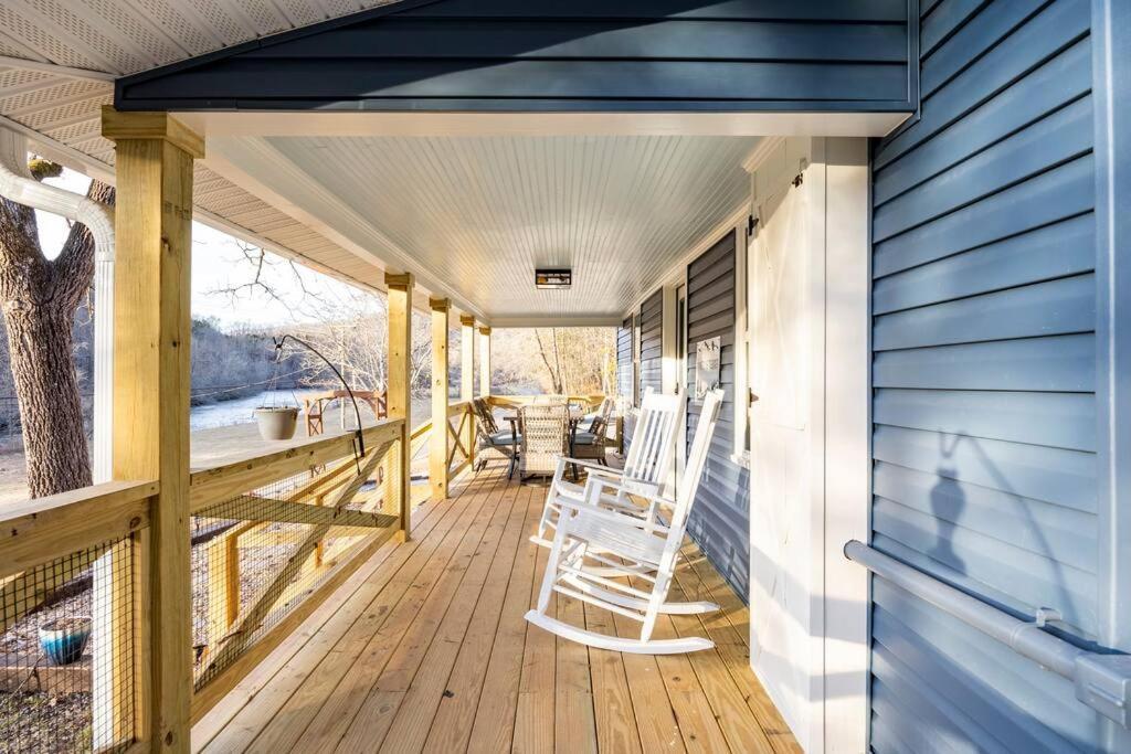 Riverside Relaxer W/Hot Tub+Fire Pit +Wifi & View Franklin Dış mekan fotoğraf