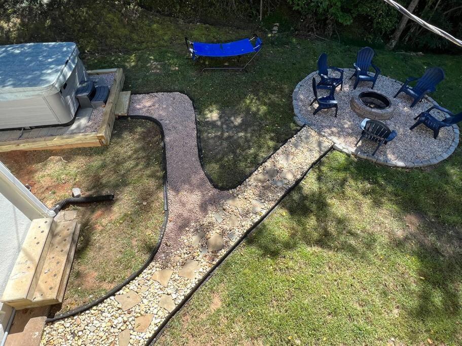 Riverside Relaxer W/Hot Tub+Fire Pit +Wifi & View Franklin Dış mekan fotoğraf