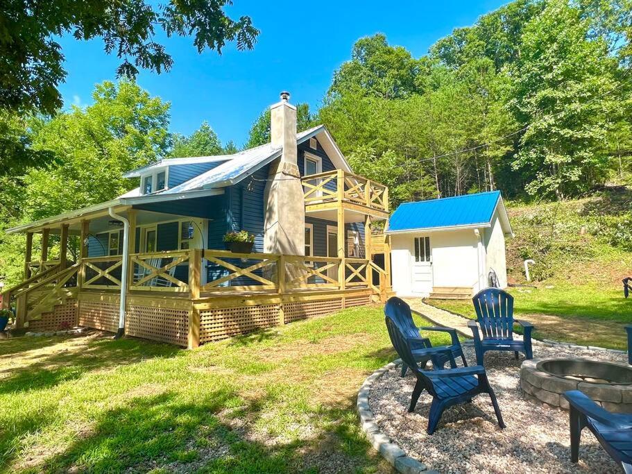 Riverside Relaxer W/Hot Tub+Fire Pit +Wifi & View Franklin Dış mekan fotoğraf